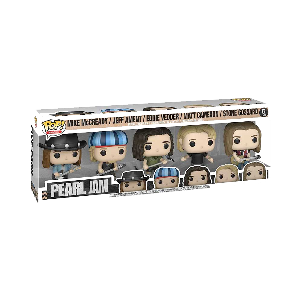 Funko Pop Rocks - Pearl Jam - 5 Pack Band